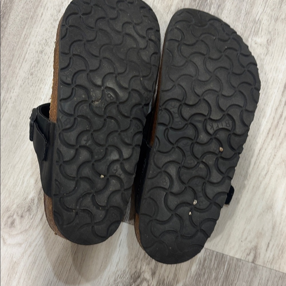 Birkenstock Black Sandals SIZE 6 WOMEN IN GOOD CONDITION - Picture 5 of 8